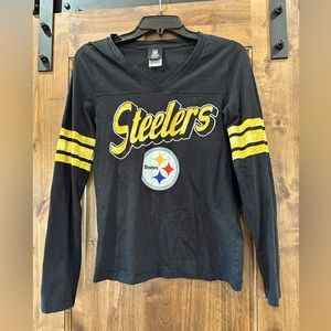 Pittsburgh Steelers long sleeve t-shirt.